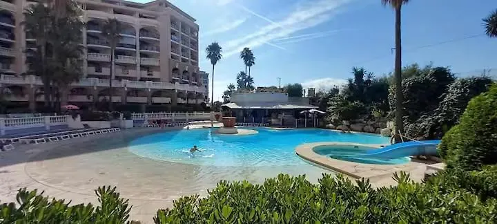 Apartment Cosy Blue Classe 2 Etoiles Piscine Parking Clim Terrasse Cannes